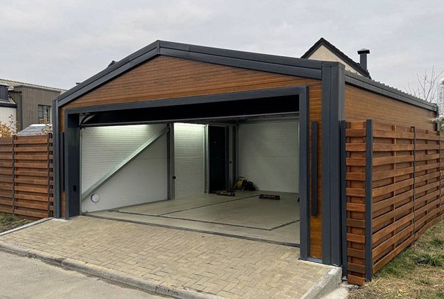 металлический гараж